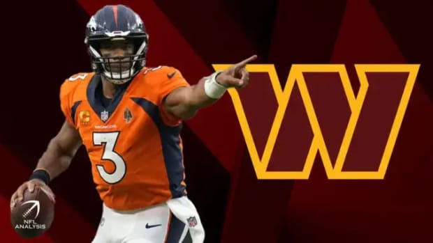 The Washington Commanders are ranked 6th in odds of bringing soon-to-be free-agent quarterback Russell Wilson to the franchise.